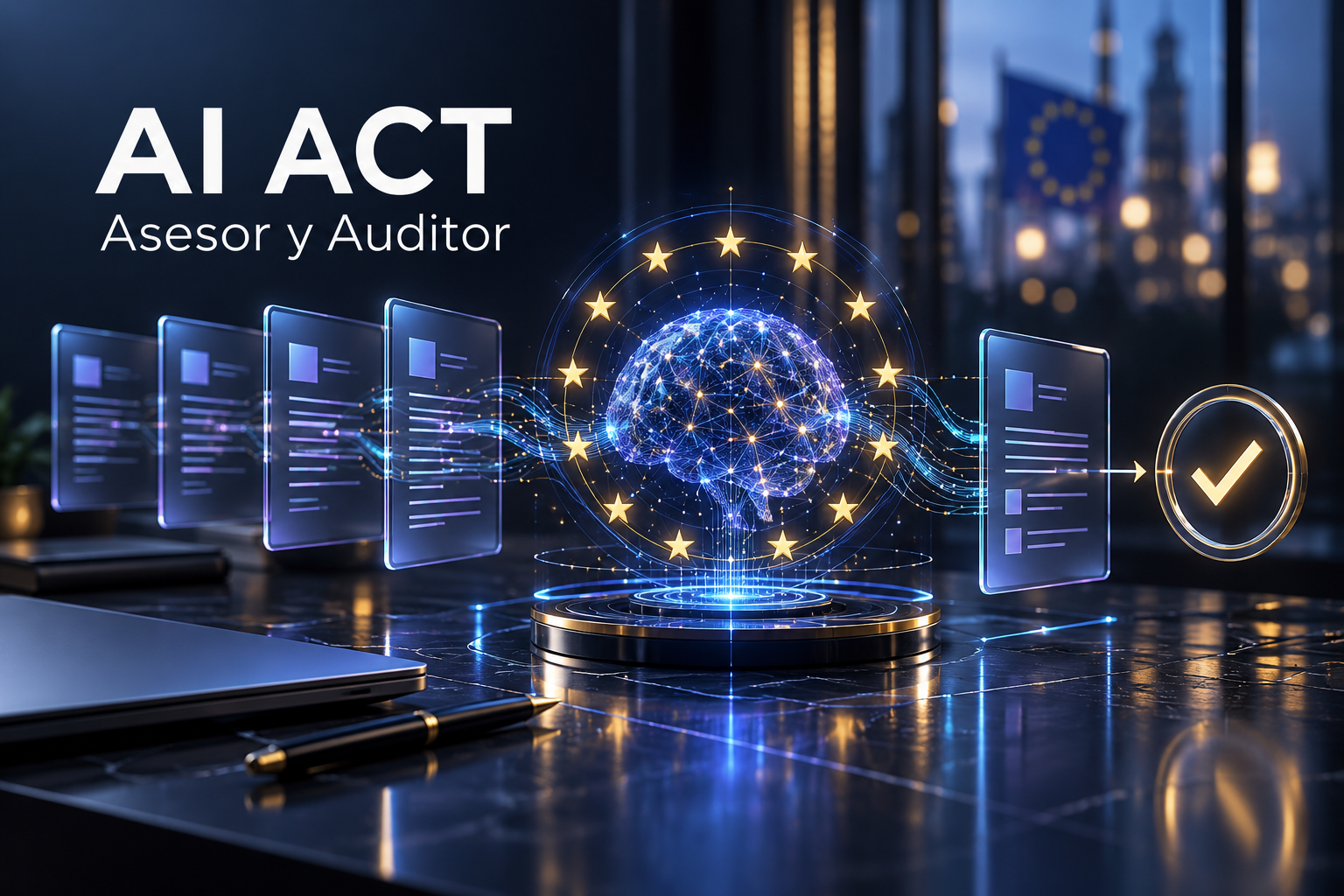 AI Act · Asesor y Auditor: inteligencia artificial, documentación y revisión de evidencia