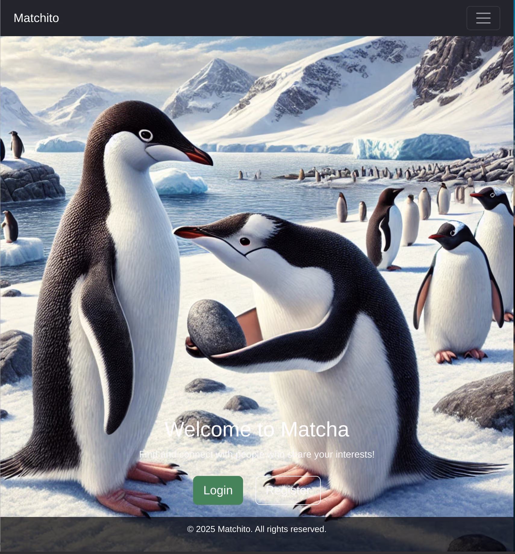 Portada del proyecto Matchito: Plataforma de Citas en Tiempo Real con Flask